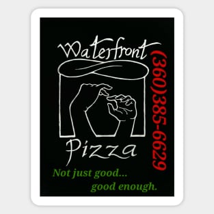 Waterfront pizza Sticker